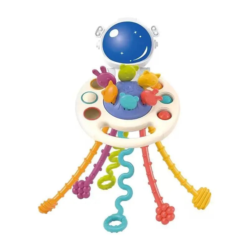 Montessori Pull String Sensory Toy for Babies & Toddlers (0–18 Months)