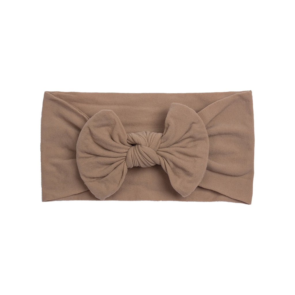 Soft Baby Bow Headbands for Girls — Elastic Newborn Hair Accessories