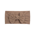 Soft Baby Bow Headbands for Girls — Elastic Newborn Hair Accessories