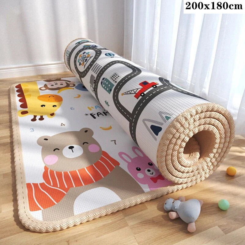 XPE Foam Baby Crawling Mat — Soft Activity Play Carpet for Kids