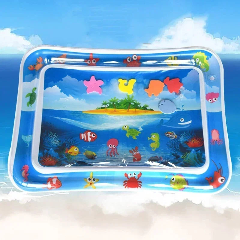 Baby Water Mat Inflatable Cushion Infant Toddler Water Play Mat for Children Early Education Developing Kid Toys Summer Play Mat