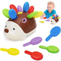 Sensory Hedgehog Cute Animals Toys Toddler Montessori Fine Motor Toys Baby Preschooler Educational Sensory Infant Travel Toys