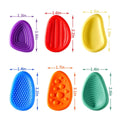 Sensory Worry Stones for Kids — 6-Piece Silicone Fidget Stone Set for Autism & Anxiety