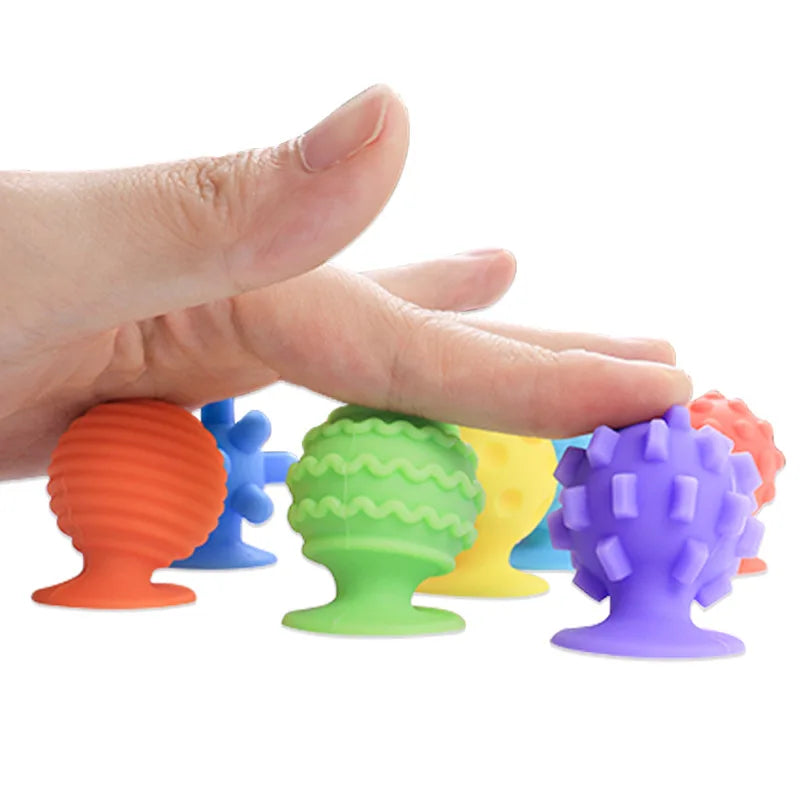 Textured Silicone Sensory Toys for Kids — Fidget Stress Relief for Autism & ADHD
