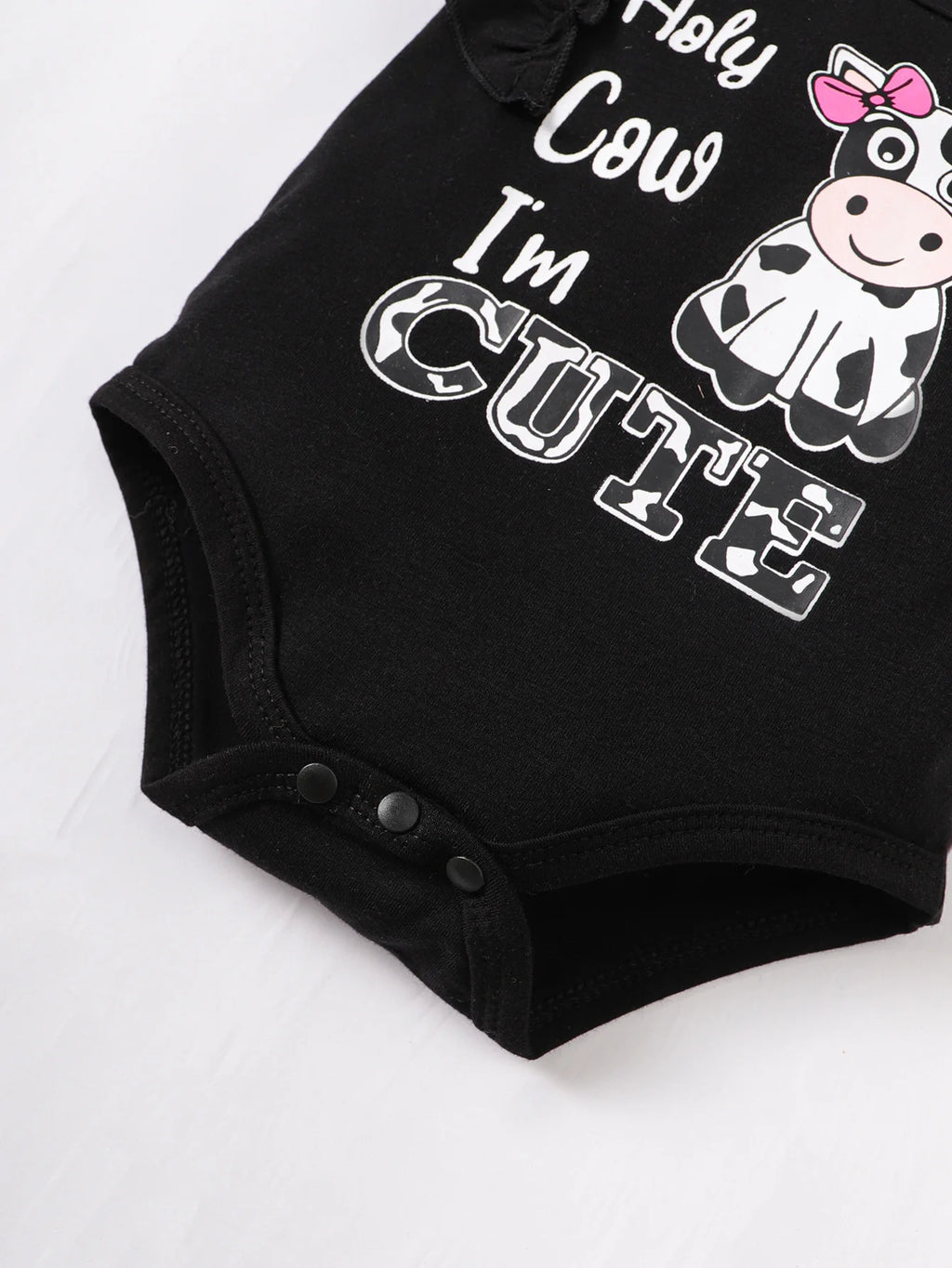 Baby Newborn Romper & Shorts Set — 3-Piece Summer Outfit with Headwear for Girls 0–24M