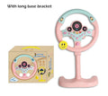 Electric Baby Steering Wheel Toy — Light & Sound Stroller Toy for Infants