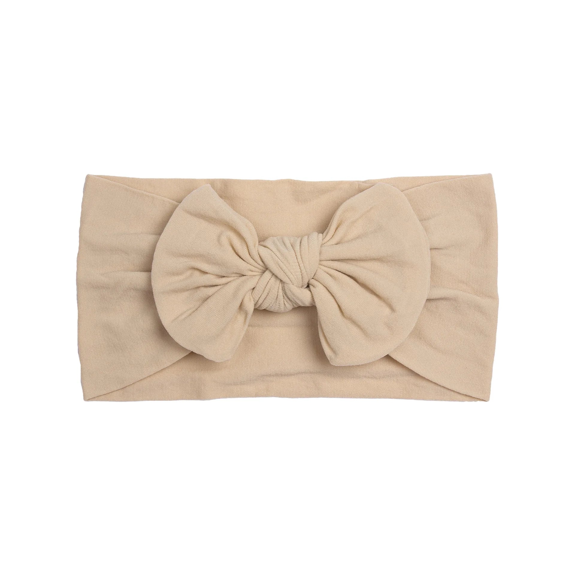 Soft Baby Bow Headbands for Girls — Elastic Newborn Hair Accessories