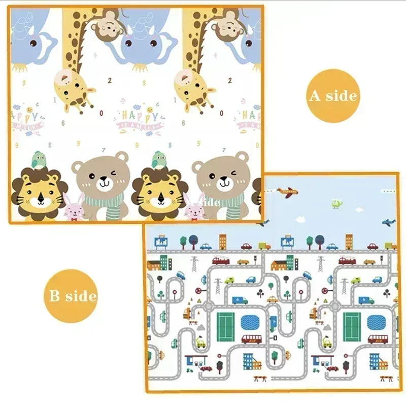 XPE Foam Baby Crawling Mat — Soft Activity Play Carpet for Kids
