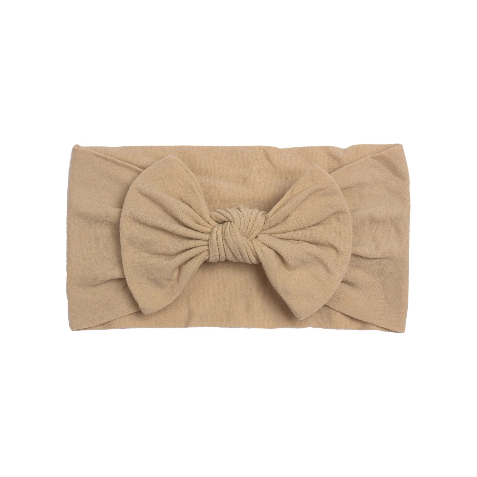 Soft Baby Bow Headbands for Girls — Elastic Newborn Hair Accessories