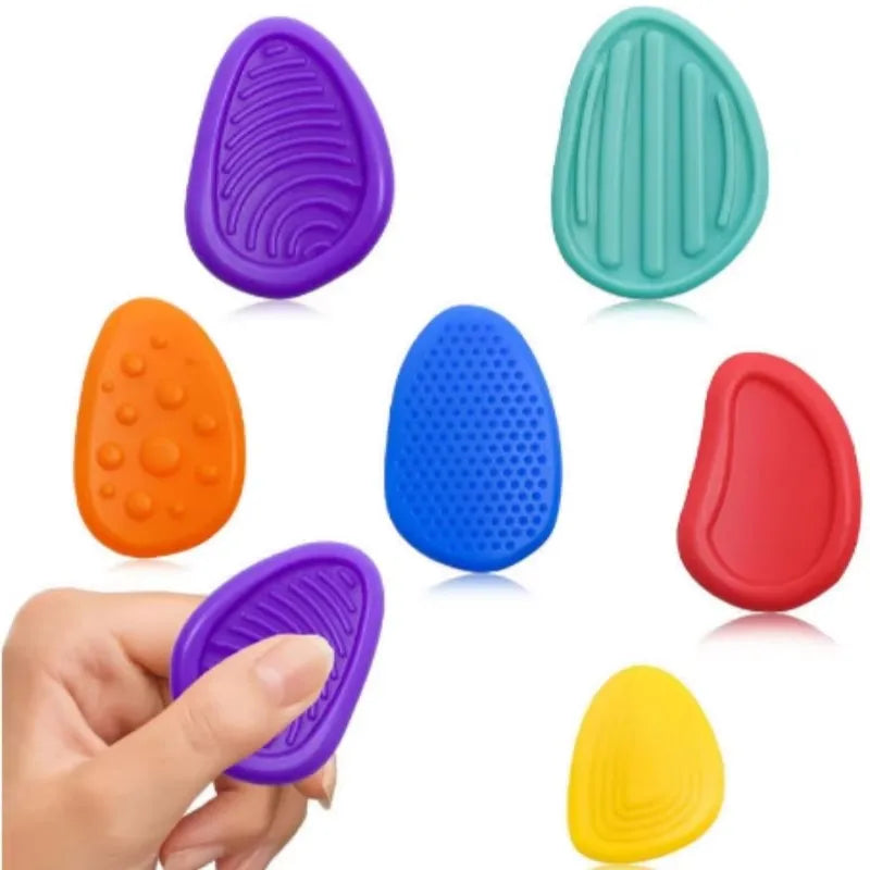 Sensory Fidget Toy Set for Kids & Adults — 6-Piece Soft Stress Reliever for Autism & ADHD