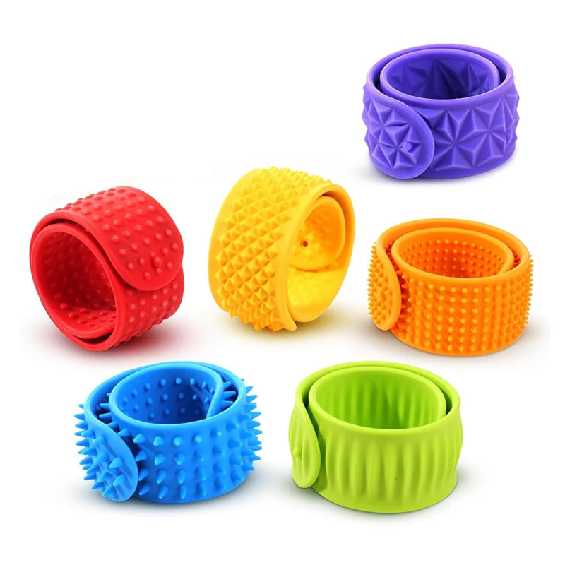 Textured Silicone Sensory Toys for Kids — Fidget Stress Relief for Autism & ADHD