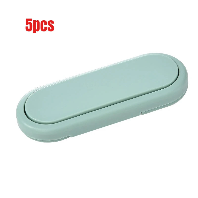 Latch Cabinet Door Protection 5pcs Children's Drawer Safety Baby Anti Pinch Hand Invisible Lock Opposite Door Wardrobe Lock