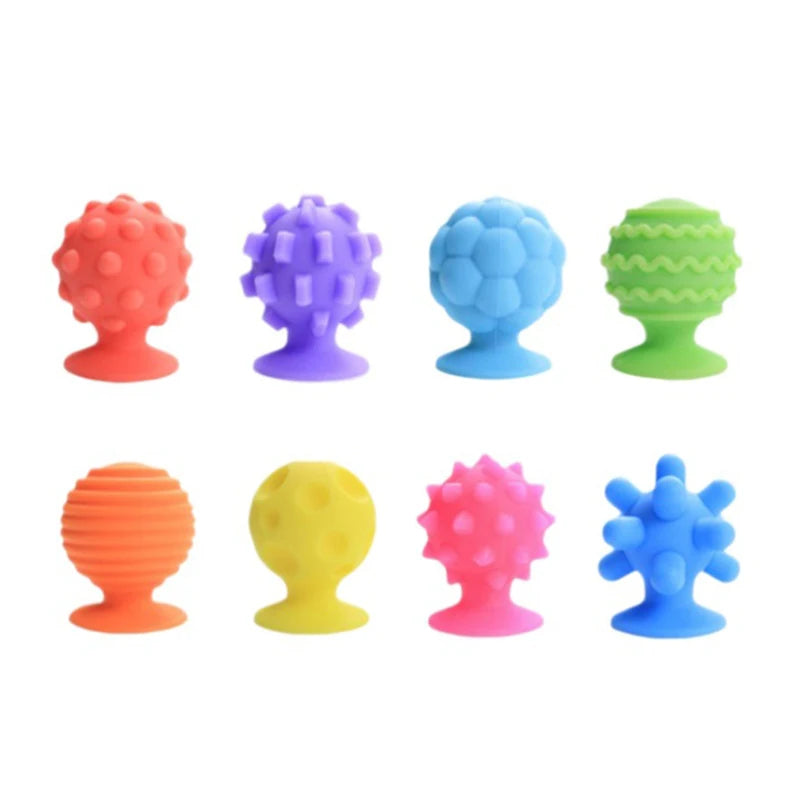 Textured Silicone Sensory Toys for Kids — Fidget Stress Relief for Autism & ADHD