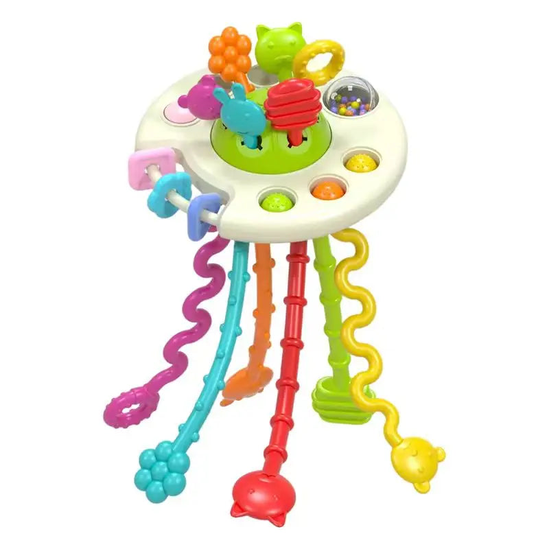 Montessori Pull String Sensory Toy for Babies & Toddlers (0–18 Months)