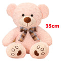 Soft Kawaii Teddy Bear Stuffed Animal 25/35cm — Bow-Knot Plush Doll for Kids & Gifting