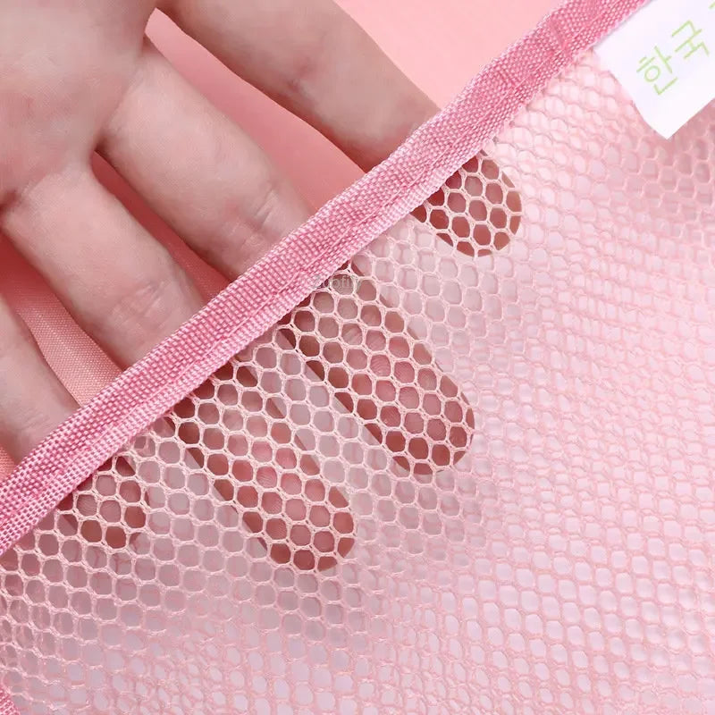 Baby Bathroom Mesh Bag with Sucker for Children Toys Kid Bathtub Doll Organizer Cartoon Animal Shapes Cloth Toys Storage Net Bag