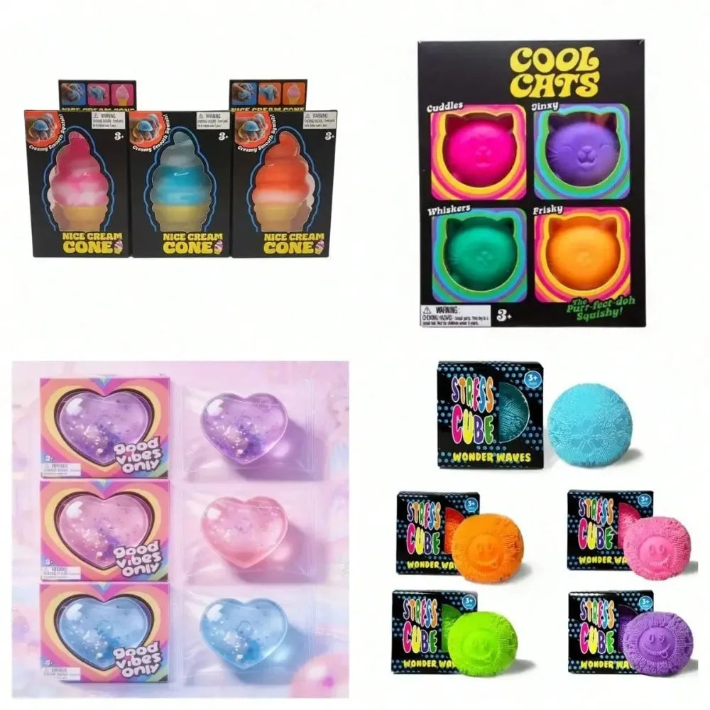Squishy Mystery Box — Slow Rising Fidget Surprise Toys for Kids