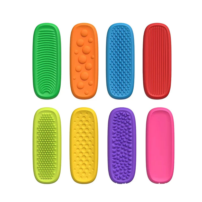 Textured Silicone Sensory Toys for Kids — Fidget Stress Relief for Autism & ADHD