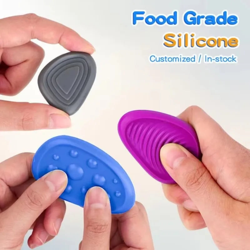 Sensory Fidget Toy Set for Kids & Adults — 6-Piece Soft Stress Reliever for Autism & ADHD