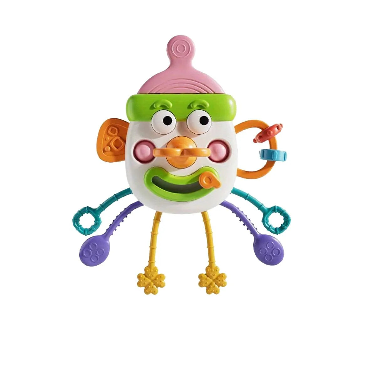 Montessori Pull String Sensory Toy for Babies & Toddlers (0–18 Months)