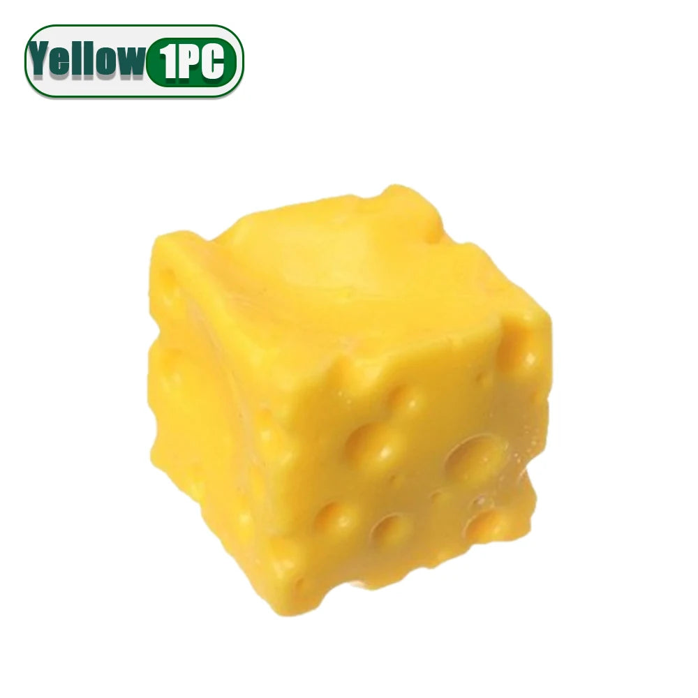 Simulate Cheese Slow Rebound Pinching Office Decompression Slow Rebound Cheese Pinching Ornament Relax And Decompress And Knead