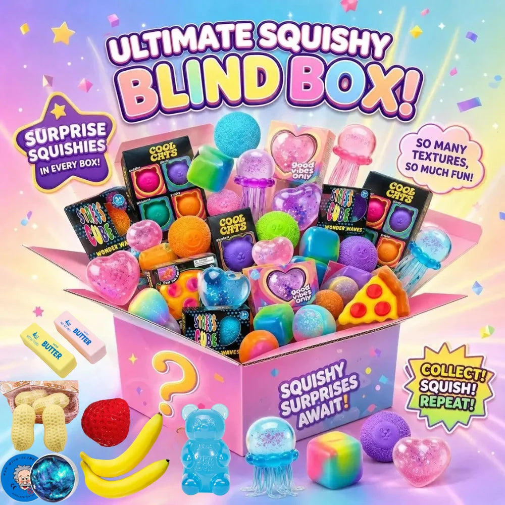 Squishy Mystery Box — Slow Rising Fidget Surprise Toys for Kids