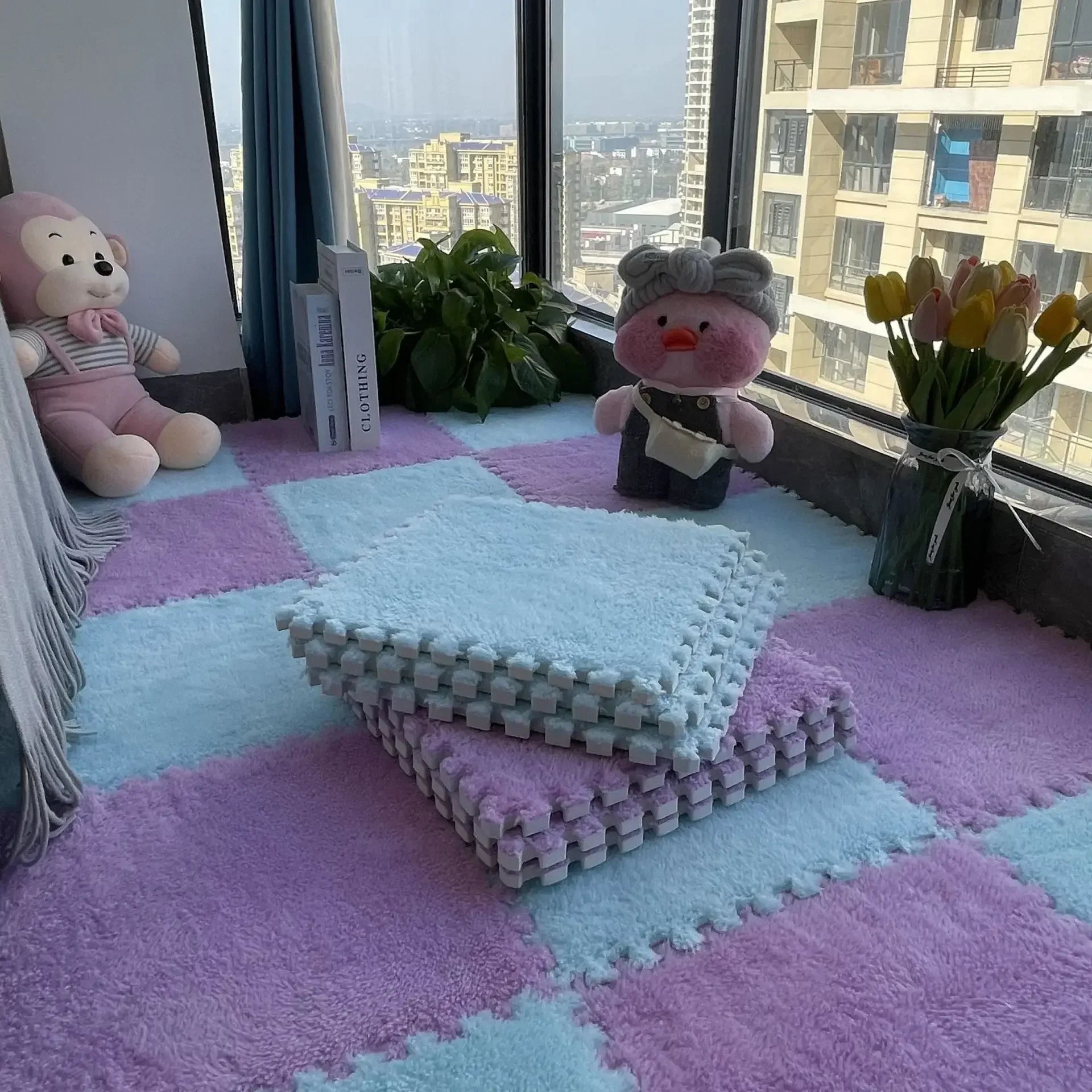 30*30*1cm Baby Play Mat Exercise Children Carpet Baby Mattress Foam Puzzle Floor Baby Blanket Play Mat for Children Baby Toys