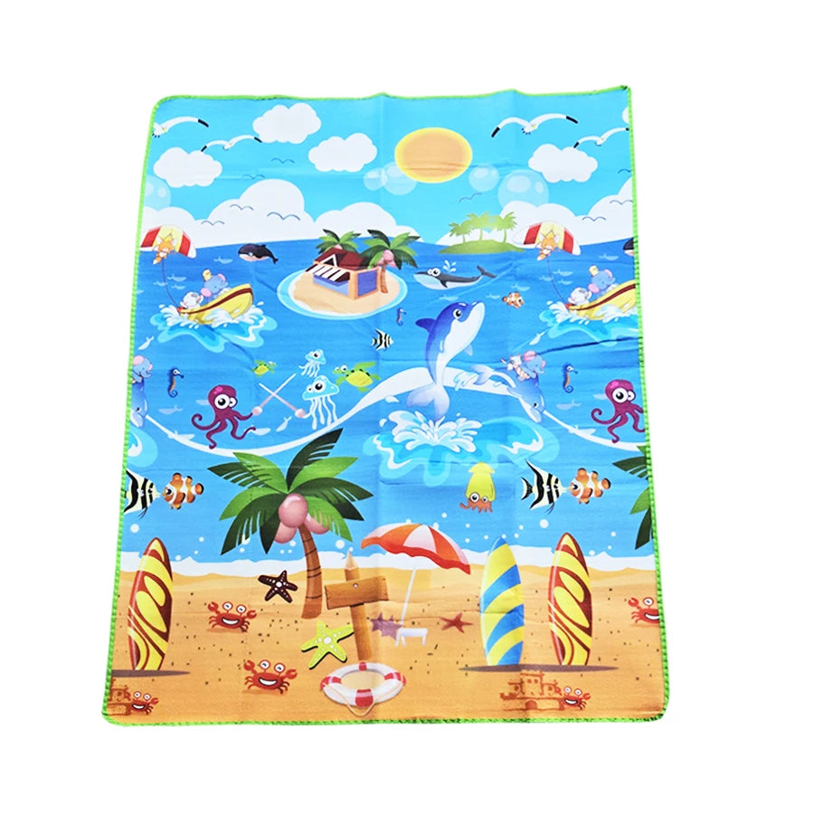 Large Baby Play Mat 180x120cm — Waterproof Crawling Carpet for Indoor & Outdoor