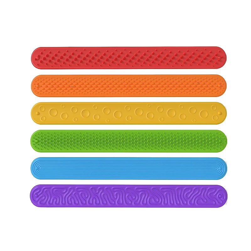 Textured Silicone Sensory Toys for Kids — Fidget Stress Relief for Autism & ADHD