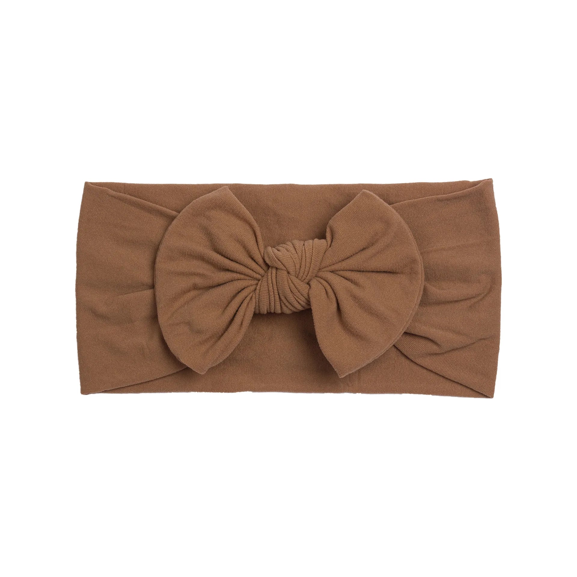 Soft Baby Bow Headbands for Girls — Elastic Newborn Hair Accessories