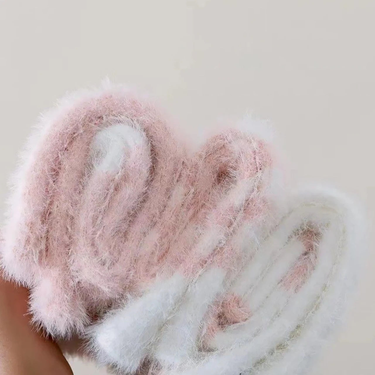 3 Pairs Children Socks Cute Strawberry Rabbit Winter Warm Mid Tube Socks For Kids Girls Mink Fleece  Sleep Floor Socks