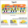 Piano Dance Mat for Kids 80*30cm Music Play Mat with Demo Songs Toddlers Floor Keyboard Musical Carpet Girl Boy Birthday Gifts