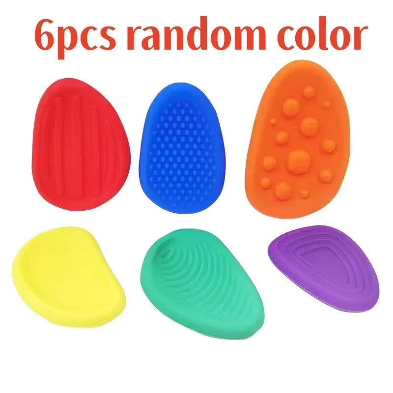 Sensory Fidget Toy Set for Kids & Adults — 6-Piece Soft Stress Reliever for Autism & ADHD